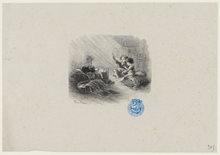 Quatrevingt-treize - J'ai mangé ma soupe, 2017.0.1187.3, Albert Quantin, Vers 1876