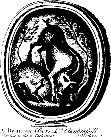 A select collection of drawings from curious antique gems; most of them in the possession of the nobility and gentry of this kingdom; etched after the Fleuron T089216-16, 1768