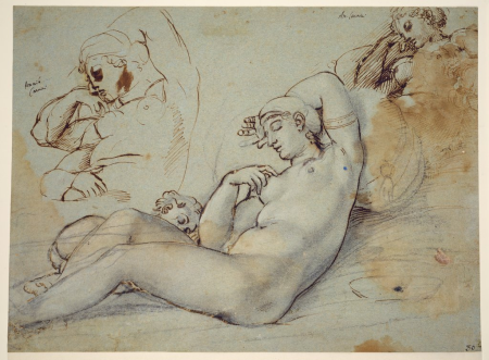 Carracci - Study of Venus at Rest, ca. 1602, Annibale Carracci, circa 1602