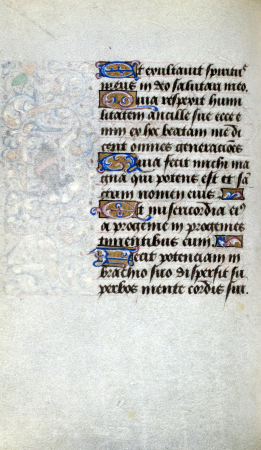 Folio 042v from the Book of Hours of Simon de Varie - KB 74 G37a, 1455