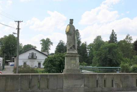 Socha svatého Václava na mostě přes Zdobnici ve Vamberku (Q66219866) 01