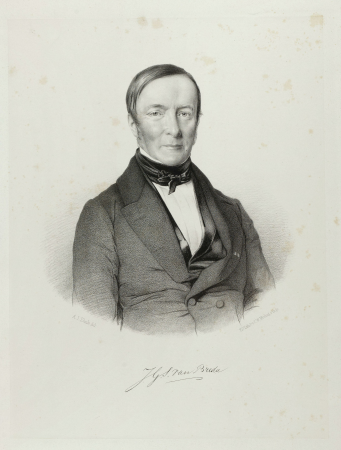 Portret van Jacobus Gijsbertus Samuël van Breda, o, Inventarisnummer NL-HlmNHA 53013623, Carl Wilhelm Mieling, between 1839 and 1844