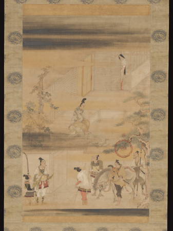 “Taira no Koremori’s Farewell,” from The Tale of the Heike (Heike monogatari), Iwasa Matabei, circa 1640