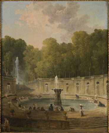 Lavandières dans un parc, Hubert Robert, circa 1775