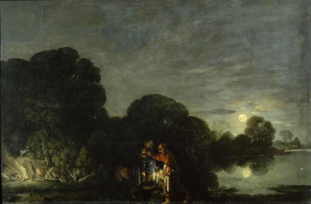 The Rest on The Flight into Egypt, Adam Elsheimer