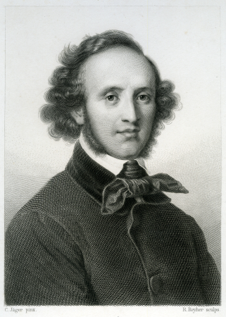 Felix Mendelssohn Bartholdy 1870, Felix Mendelssohn, circa 1870
