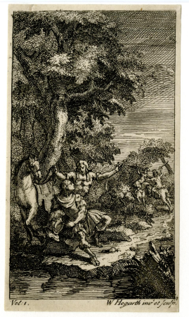 Print, frontispiece, William Hogarth, 1725