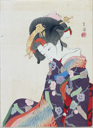 Frontispiece by Ikeda Shōen 01, Ikeda Shōen, 1910s
