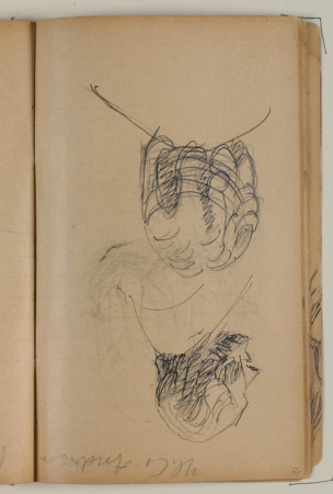 Studies after August Saabye's H.C. Andersen sculpture in Kongens Have, Copenhagen, Niels Larsen Stevns