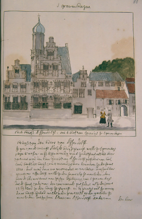 Atlas Schoemaker: Zuid-Holland, 's-Gravenhage, Cornelis Pronk, between 1710 and 1735