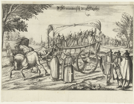 D'Arminiaensche dreckwaghen (titel op object), RP-P-OB-80.850, David Joris, 1618