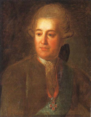 Portrait of Count Ivan I. Vorontsov, Fyodor Rokotov, late 1760-х