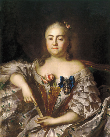 Portrait of Varvara Alexeevna Sheremeteva (1711-1767), Ivan Argunov, 1760-е