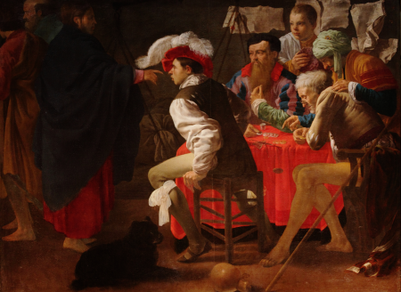 The Calling of Saint Matthew, Hendrick ter Brugghen, circa 1618-1619