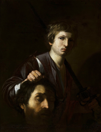 David with the Head of Goliath, Nicolas Tournier, after 1619