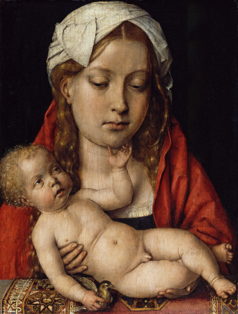 Maria with the child, Michael Sittow, circa 1515