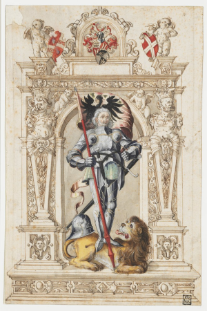 Ulrich V, Count of Württemberg, by Hans Steiner