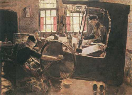 Max Liebermann Der Weber, Max Liebermann