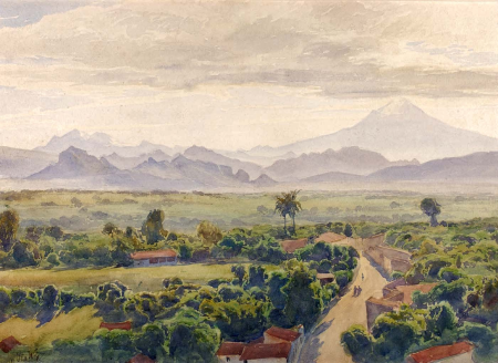 View of Cuernavaca, Henry Otto Wix, between 1870 and 1922