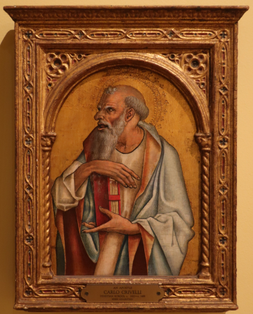 Carlo crivelli, montefiore, apostolo di honolulu, Carlo Crivelli, between 1470 and 1475