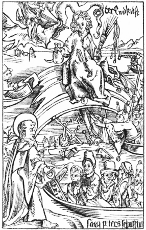 Shyp Of Foles Of The Worlde 99, Of The Falshode Of Antichrist