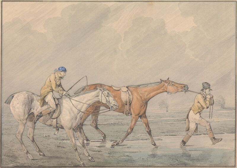 "Some Do and Some Don't: It is All a Notion:" Getting Home, Henry Thomas Alken, between 1820 and 1821