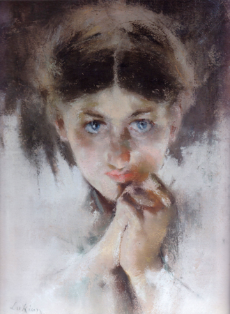 Stefan Luchian - Cap de fata, Ștefan Luchian, between 1900 and 1903