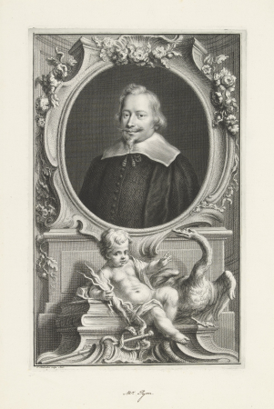 Portret van John Pym, RP-P-OB-48.321, between 1736 and 1738