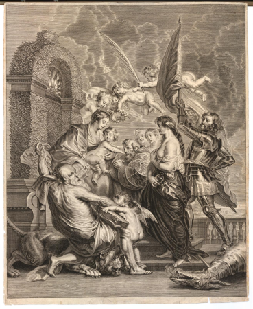 Print, Paulus Pontius, between 1640 and 1658