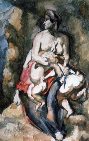 Medea, after Delacroix, Eugène Delacroix, between 1880 and 1885
