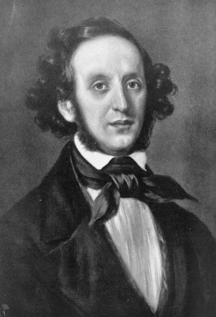 Felix Mendelssohn Bartholdy by Eduard Magnus, Felix Mendelssohn, 1845