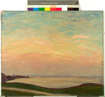 "The sea (Leetse beach in the evening)", Nikolai Triik, 1937