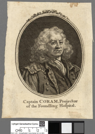 Captain Coram, projector of the foundling hofpital, Thomas Coram