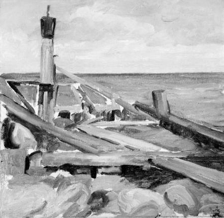 Mole. Dragør, Albert Gottschalk, 1893