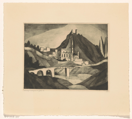 Corte I (originele titel), RP-P-1938-164, Lodewijk Schelfhout, between 1920 and 1926