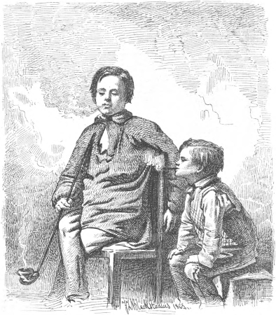 Cigarr är allt litet hvassare än pipa - Johan Zacharias Blackstadius, 1865