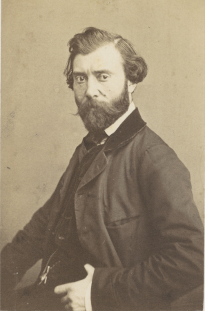Joseph Dupont - Portrait of the painter Adriaan de Braekeleer, Adriaan De Braekeleer, between 1857 and 1870