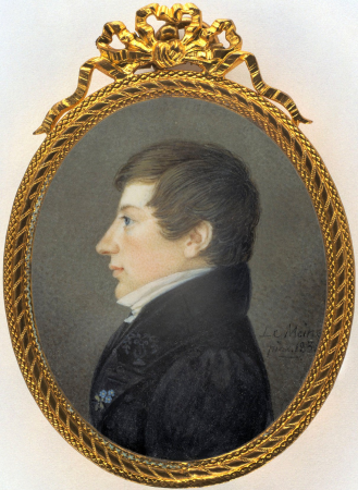 Portrait of a man, Erik Moine, 1831