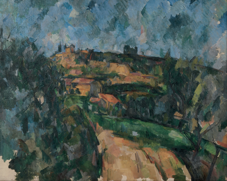 Bend Of The Road At The Top Of The Chemin Des Lauves, Paul Cézanne, 1904/1906