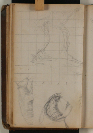Studies of lying cow and of horses, Niels Larsen Stevns