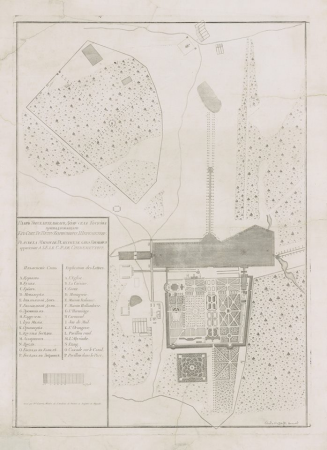 МО. Кусково, усадьба. Гравюра из альбома с видами Кускова П.Б.Шереметева 1770егг big a5d9c, Pierre-François Laurent, between 1770 and 1775
