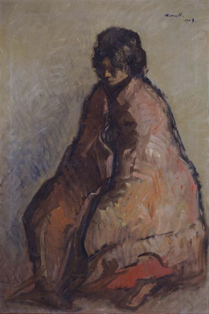 Gitana. Nyèbit, Isidre Nonell, 1909