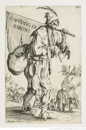 Jacques Callot - Les Gueux (01) - Frontispice, Jacques Callot, between 1622 and 1623