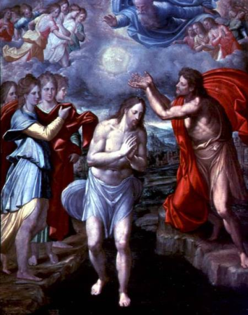 The Baptism of Christ, Juan Fernández Navarrete