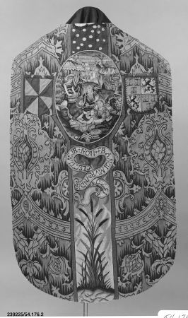 Chasuble with the Gathering of the Manna, Hieronymus Wierix, 1570