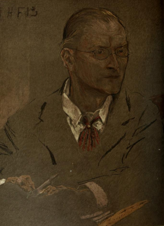 C. F. A. Voysey by John Henry Frederick Bacon TS24, John Henry Frederick Bacon, before January 1902