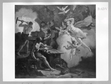 Venus in the smithy of Vulkan, Francesco Fontebasso, circa 1734