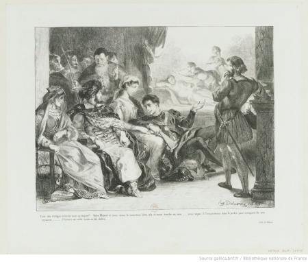 Delacroix - C'est une intrigue scélérate, btv1b10461788h, Eugène Delacroix