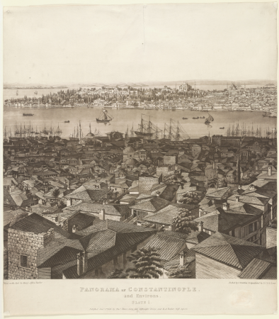 Panorama of Constantinople, and environs ... - drawn on the spot by Henry Aston Barker ; etched by C. Tomkins & aquatinted by F.C. & G. Lewis. LCCN2012648911, Charles Tomkins, 1813