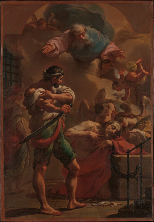 The Execution of Saint John the Baptist, Ubaldo Gandolfi, circa 1770